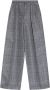 Kenzo Wijde geruite broek Gray Dames - Thumbnail 1