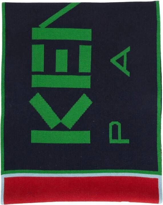 Kenzo Winter sjaals Groen Heren