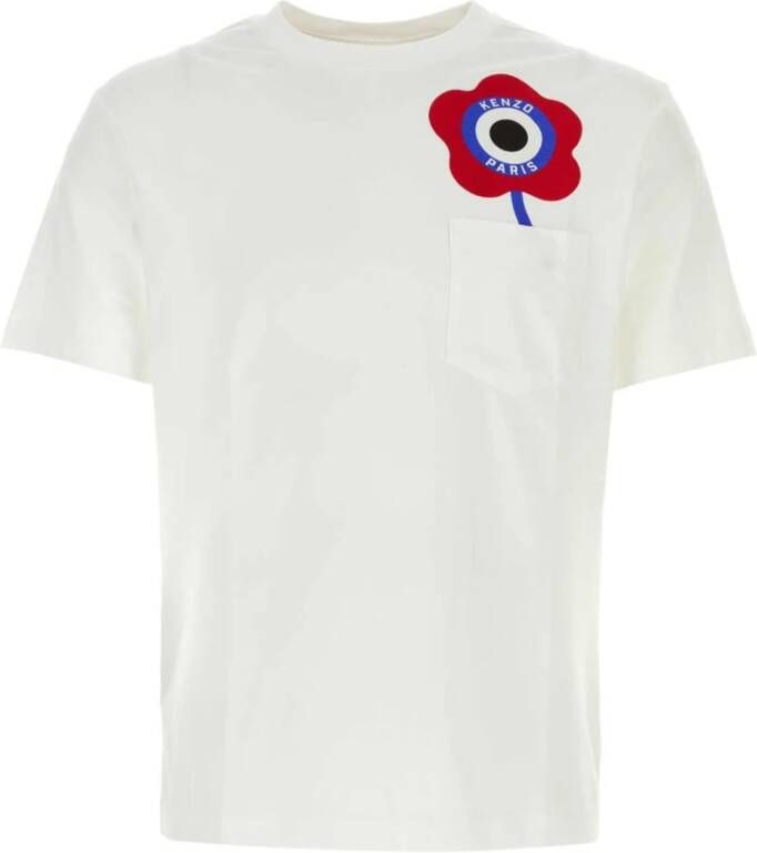 Kenzo Klassieke Crest T-shirts en Polos Beige Heren