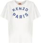Kenzo Witte Katoenen T-shirt met Bedrukt Logo Wit Dames - Thumbnail 1