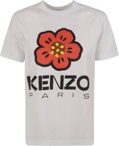 Kenzo Witte T-shirts en Polos met losse pasvorm Wit Dames