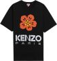 Kenzo Zwart T-shirt met logo-print en bloemenprint Zwart Heren - Thumbnail 1