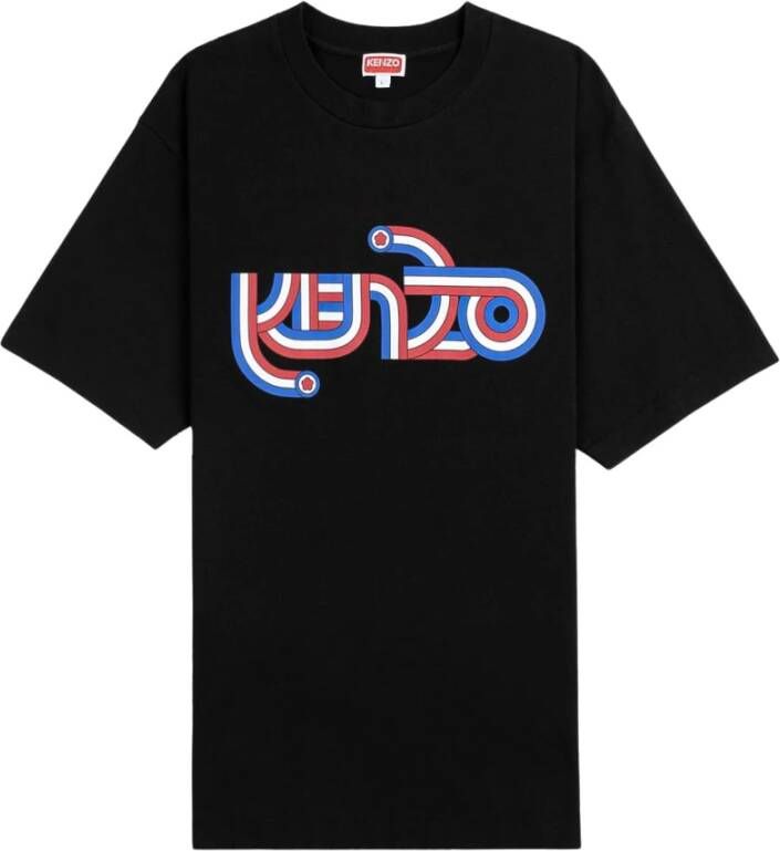 Kenzo Heren Katoenen T-Shirt Stijlvol en Comfortabel Black Heren