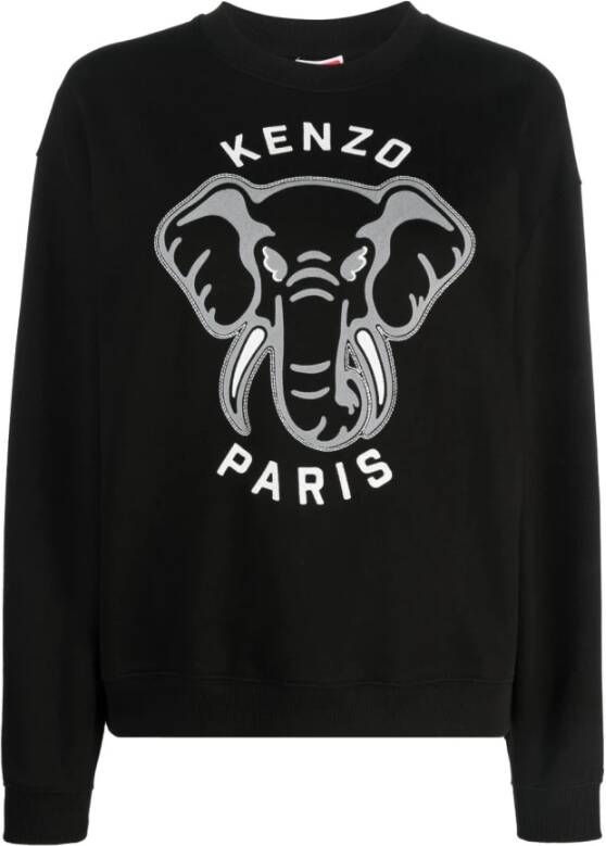 Kenzo Gezellige en stijlvolle sweaters Zwart Dames