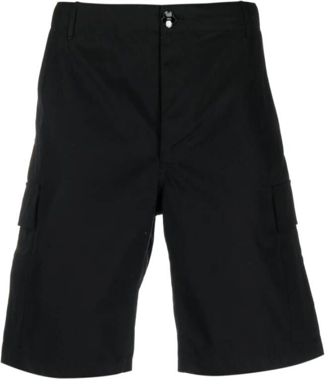 Kenzo Lange Shorts voor Heren Stijlvol en Comfortabel Zwart Heren