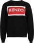 Kenzo Zwarte Sweaters met Origineel Grafisch Ontwerp Black Heren - Thumbnail 1
