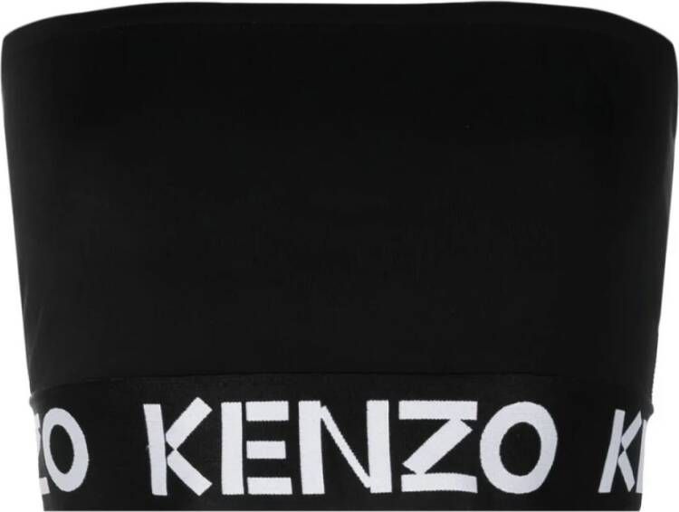 Kenzo Zwarte Mouwloze Top Stijlvol en Comfortabel Zwart Dames