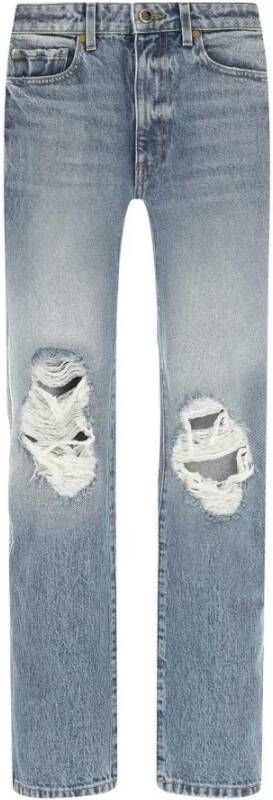 Khaite Denim Jeans Blauw Dames