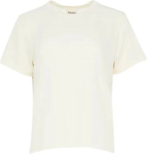 Khaite Emmylou T-shirt Stijlvol en Comfortabel White Dames