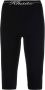 Khaite Geribbelde Logo Leggings Gemaakt in Italië Zwart Dames - Thumbnail 1