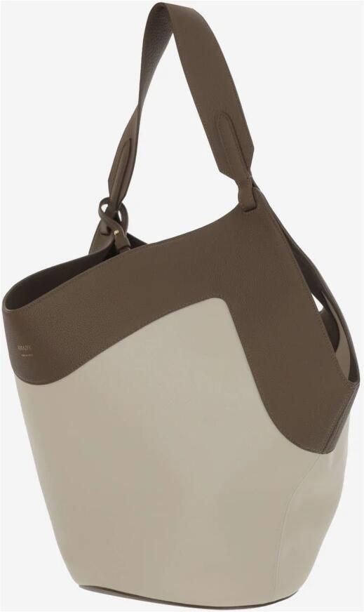 Khaite Shoppers & Totes 'Medium Lotus Tote' Shopping Bag in beige - Foto 7