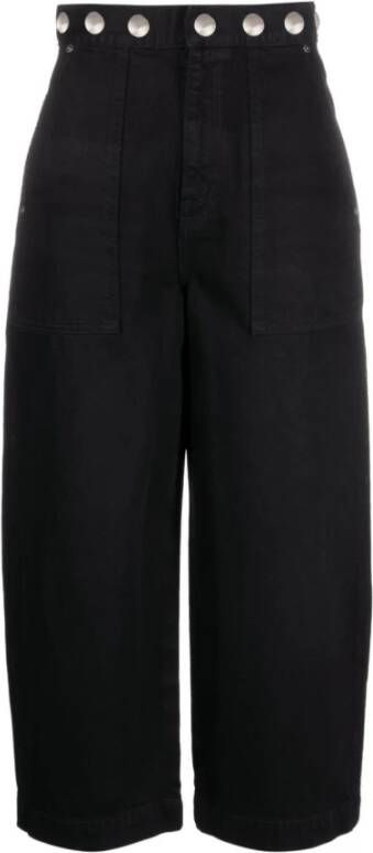 Khaite Studded Hewey Jeans Zwart Dames