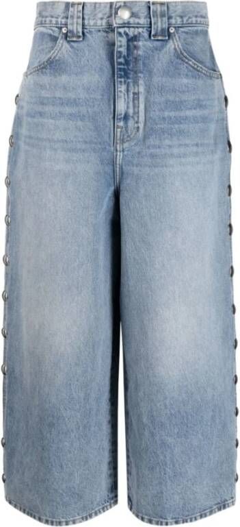 Khaite Studded Rapton Jeans Blauw Dames