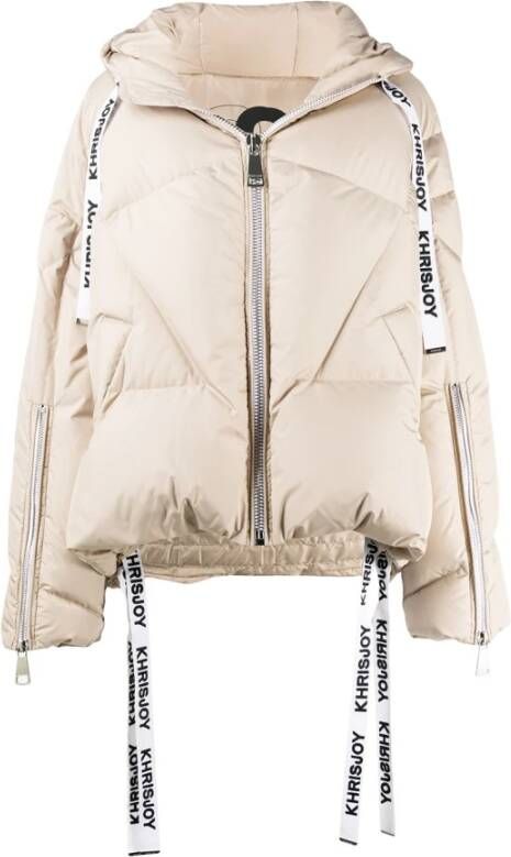 Khrisjoy Beige Jassen voor Dames Beige Dames