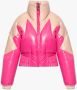 Khrisjoy Down jacket with standing collar Roze Dames - Thumbnail 1