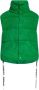 Khrisjoy Oversized Sherpa Fleece Gewatteerd Vest Green Dames - Thumbnail 1