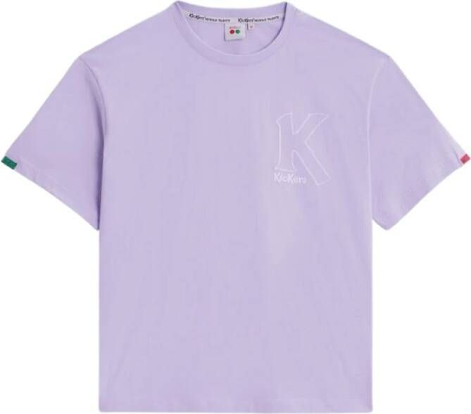 Kickers Big K Lifestyle T-shirt Purple Heren