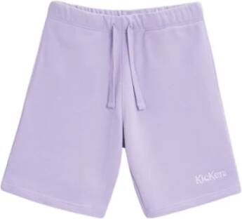 Kickers Katoen Lifestyle Fleece Short Purple