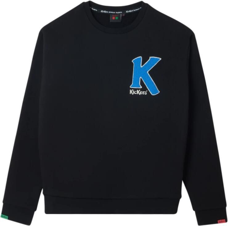 Kickers Big K Sweater Lifestyle Katoen Sweat Black