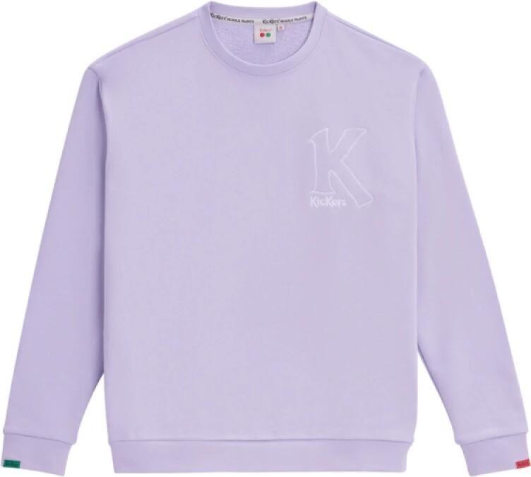 Kickers Big K Sweater Lifestyle Katoen Sweat Purple