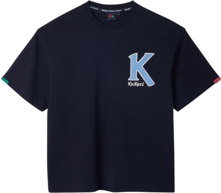 Kickers Big K T-shirt Lifestyle Katoen Black