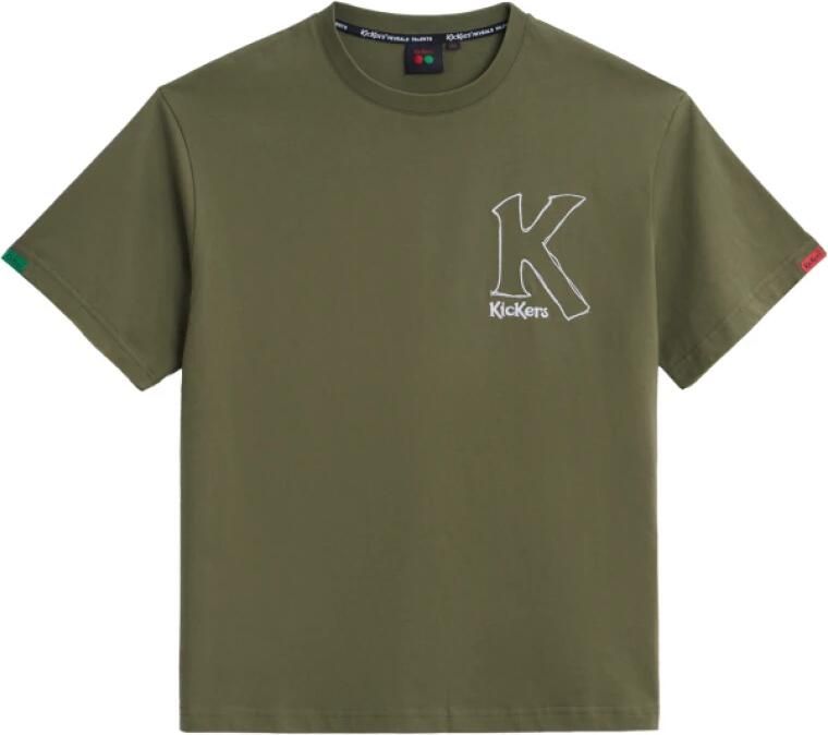 Kickers Big K T-shirt Lifestyle Katoen Green