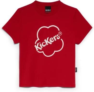 Kickers Blur Lifestyle Katoenen T-shirt Red Dames
