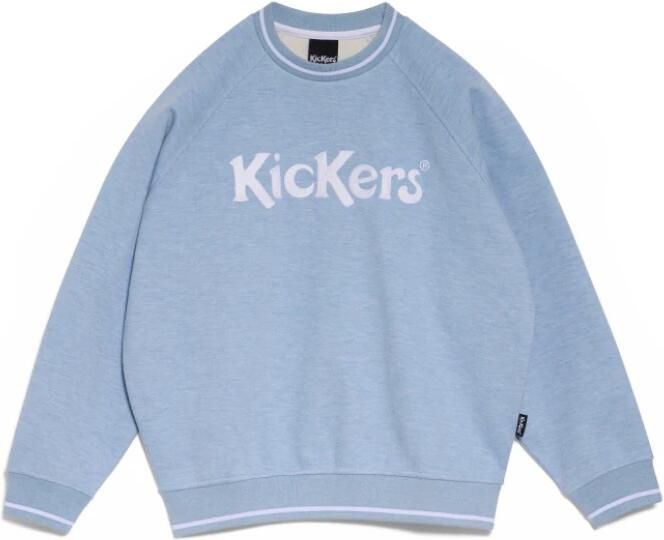 Kickers Casual Katoenen Sweatshirt Kick Graft Blue Heren