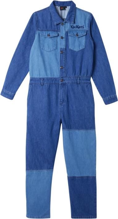 Kickers Katoen Lifestyle Combinatie Blue