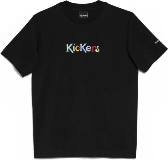 Kickers Lifestyle Katoenen T-shirt Black Heren