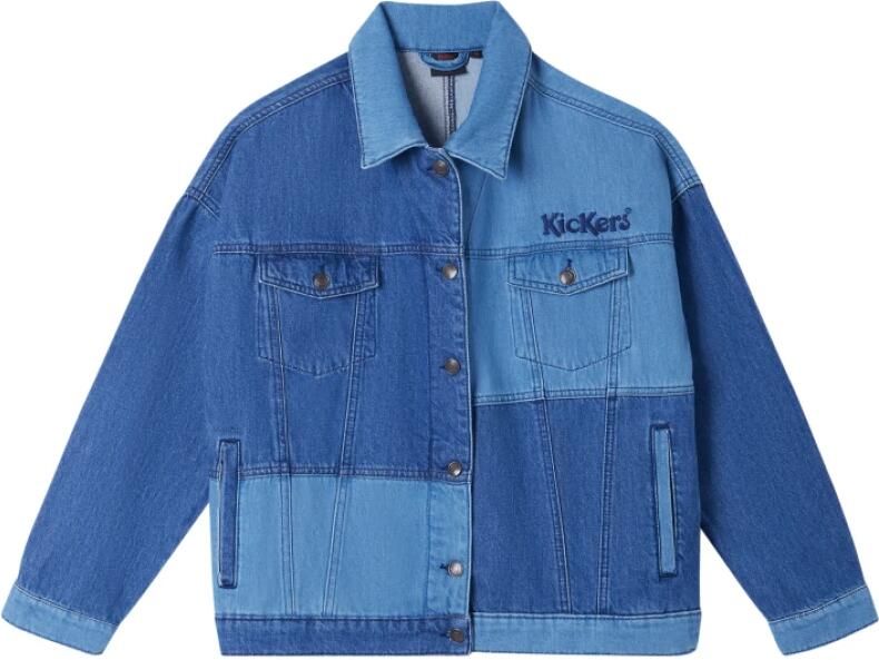 Kickers Mix Ja Lifestyle Katoenen Jas Blue