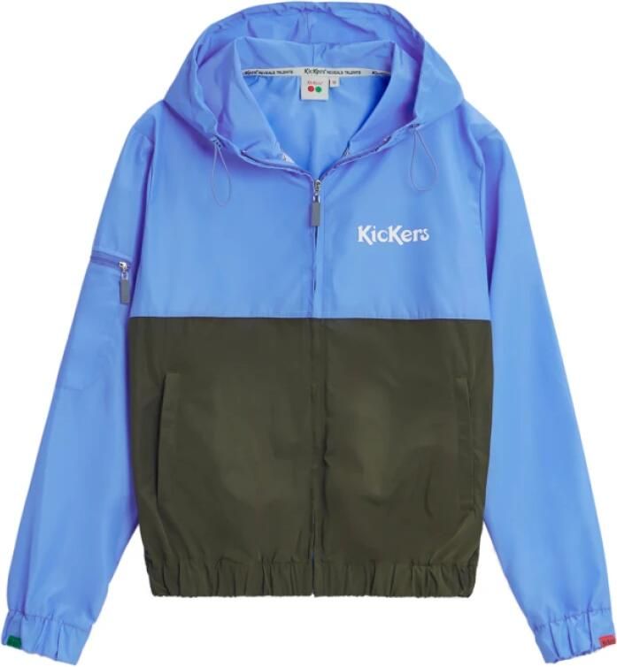 Kickers Polyester Lifestyle Regenjas Blue