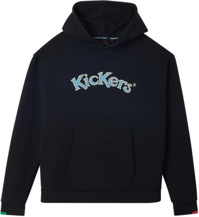 Kickers Stijlvolle Arch Hoody Sweatshirt Black