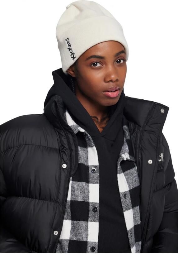 Kickers Stijlvolle Beanie Muts Beige Unisex - Foto 2