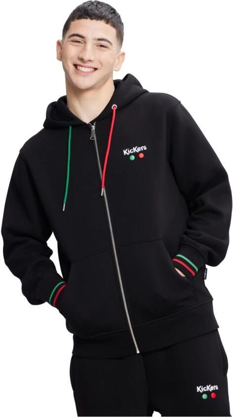 Kickers Stijlvolle Lifestyle Katoenen Jas Black Heren - Foto 3