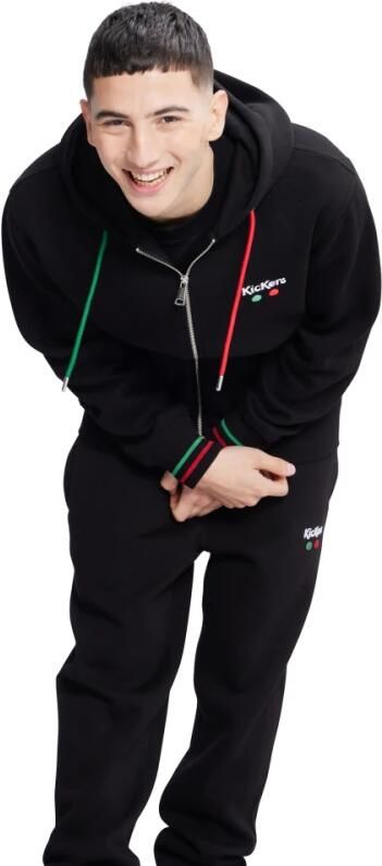 Kickers Stijlvolle Lifestyle Katoenen Jas Black Heren - Foto 2