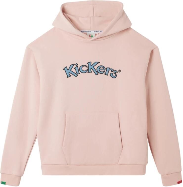 Kickers Organic Kick Hoodie Roze Unisex