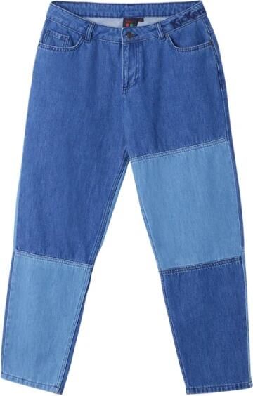 Kickers Organic Mix Boyfriend Jeans Denim Blauw Unisex - Foto 2