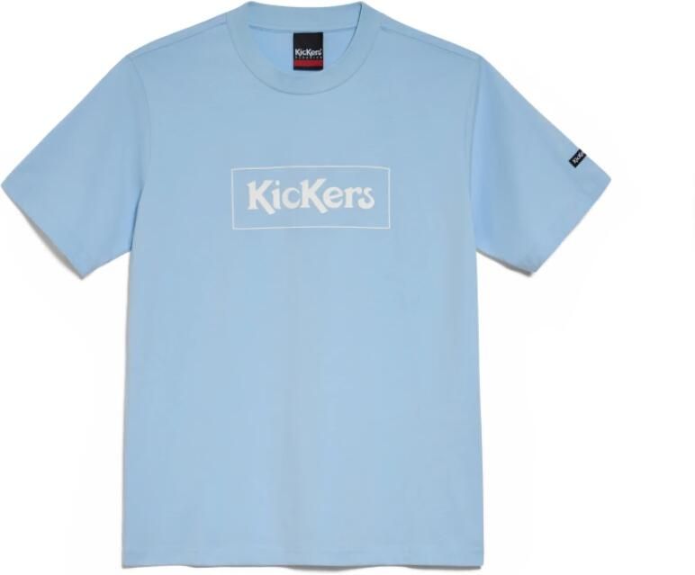 Kickers Waysta Lifestyle Katoenen T-shirt Blue Heren