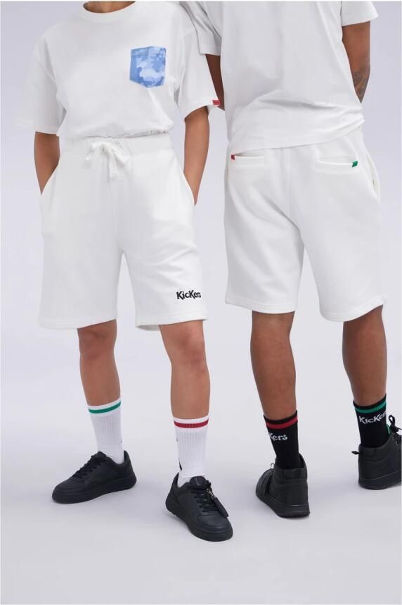 Kickers Zachte Fleece Shorts Beige Unisex