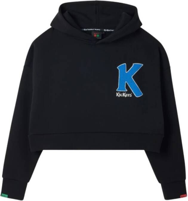 Kickers Stijlvolle Lifestyle Hoodie Sweatshirt Black