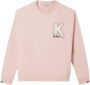 Kickers Big K Sweater Lifestyle Katoen Sweat Pink - Thumbnail 1