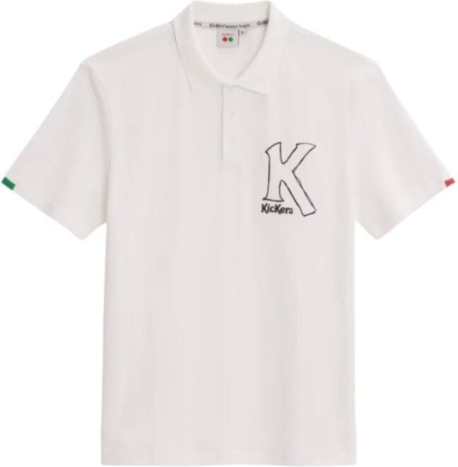 Kickers Organic Big K Polo Beige Unisex