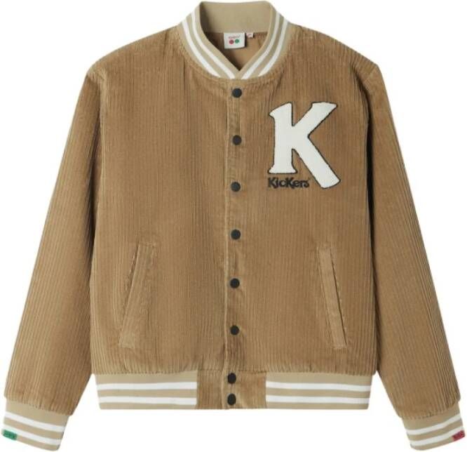 Kickers Upcykick Big-k Teddy Veste Beige Unisex
