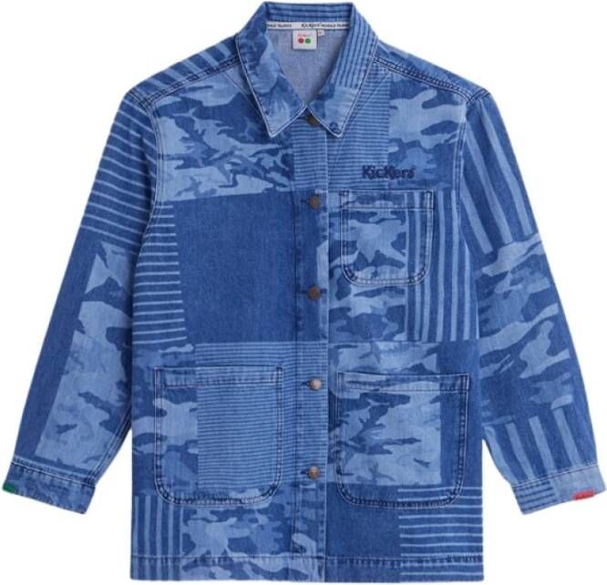 Kickers Workwear Jacket Blauw Unisex
