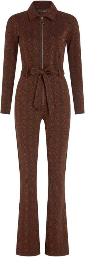 king louie Jumpsuit Bruin Dames