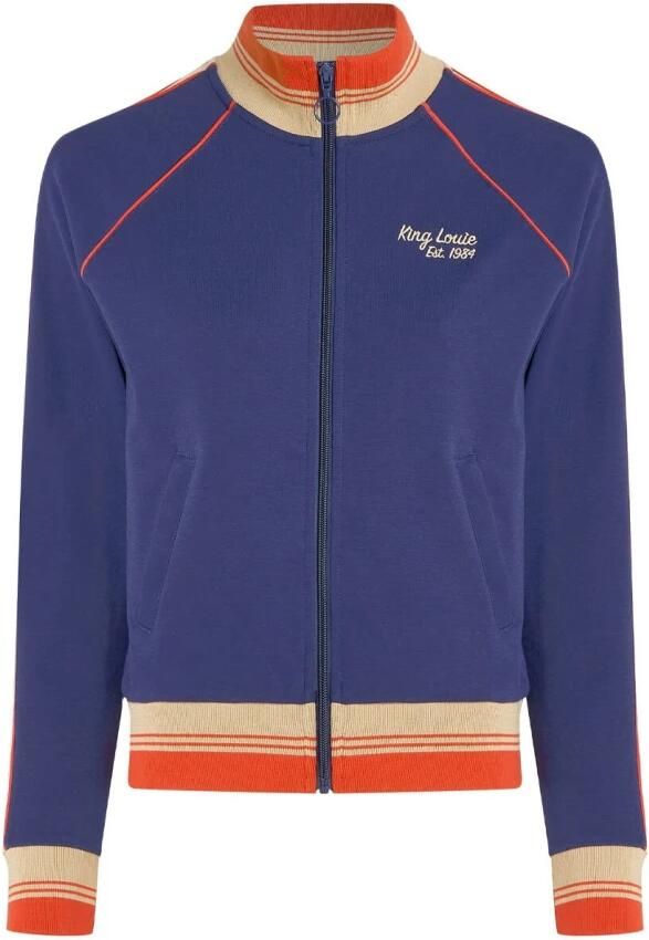King louie Lila Daytona Sweat Vest Blue Dames