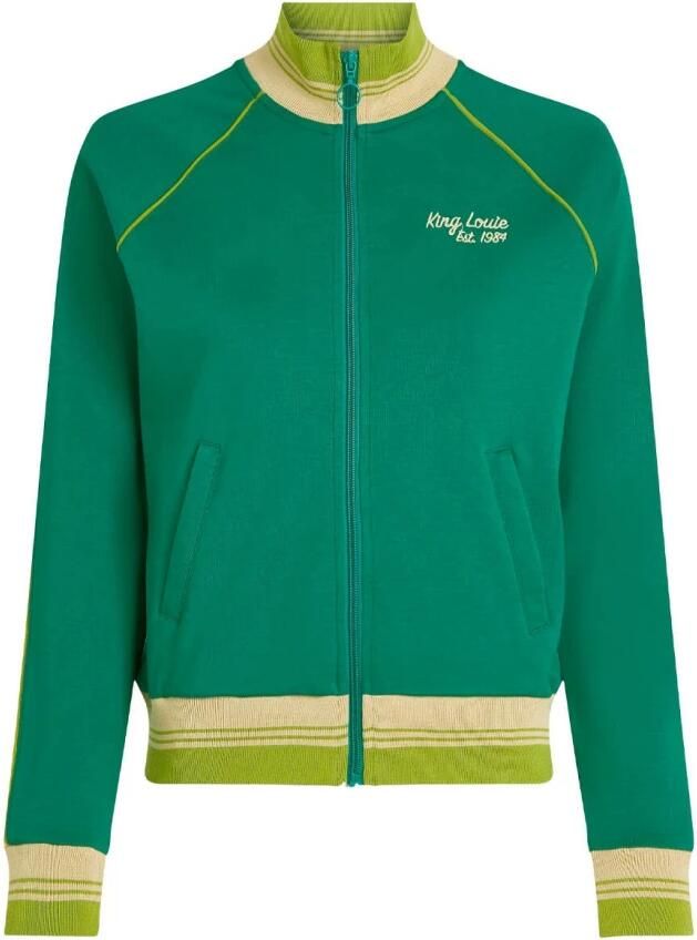 King louie Lila Daytona Sweat Vest Green Dames