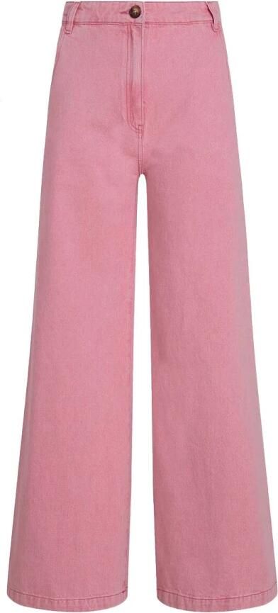 King louie Peppa Gekleurde Denim Broek Pink Dames