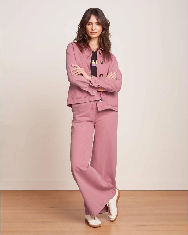 King louie Peppa Gekleurde Denim Broek Pink Dames - Foto 2